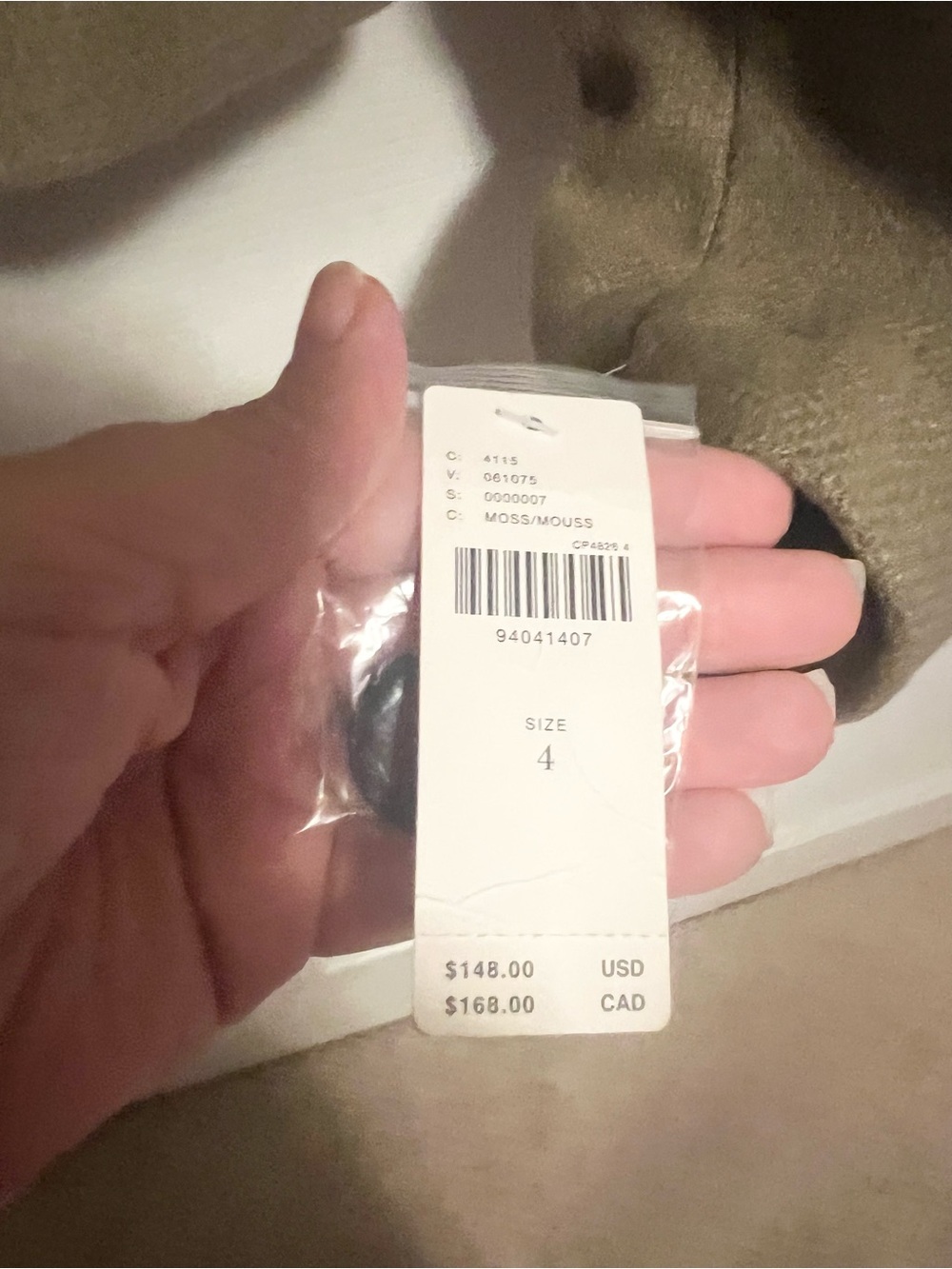NWT By Anthropologie Cropped Blazer size 4 - Picture 7 of 11